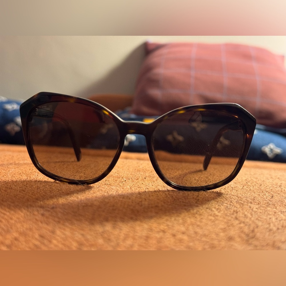 Warby Parker Nancy Sunglasses in Cognac Tortoise NO PRESCRIPTION - READY TO WEAR